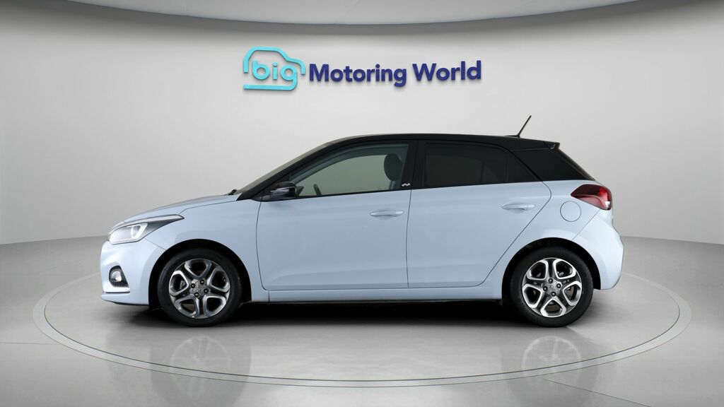 Hyundai I20 Play Blue #4