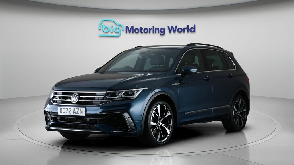 Volkswagen Tiguan R-line Blue #3