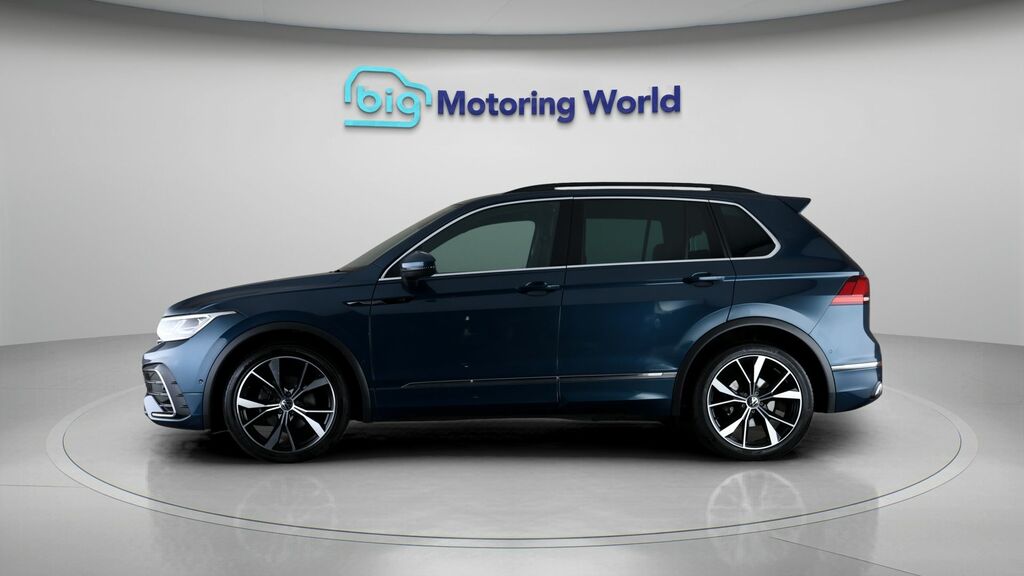 Volkswagen Tiguan R-line Blue #4