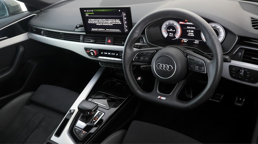 Audi A4 2.0 Tfsi 35 S Line Saloon S Tronic Euro Black #9