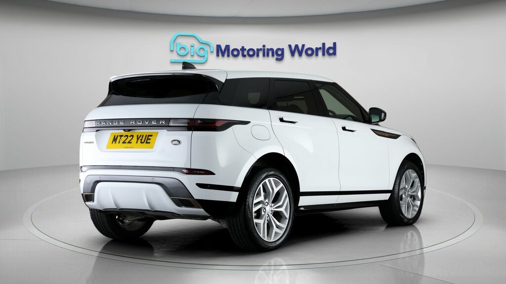 Land Rover Range Rover Evoque 2022 2.0 D165 R-dynamic Suv Fwd Black #7