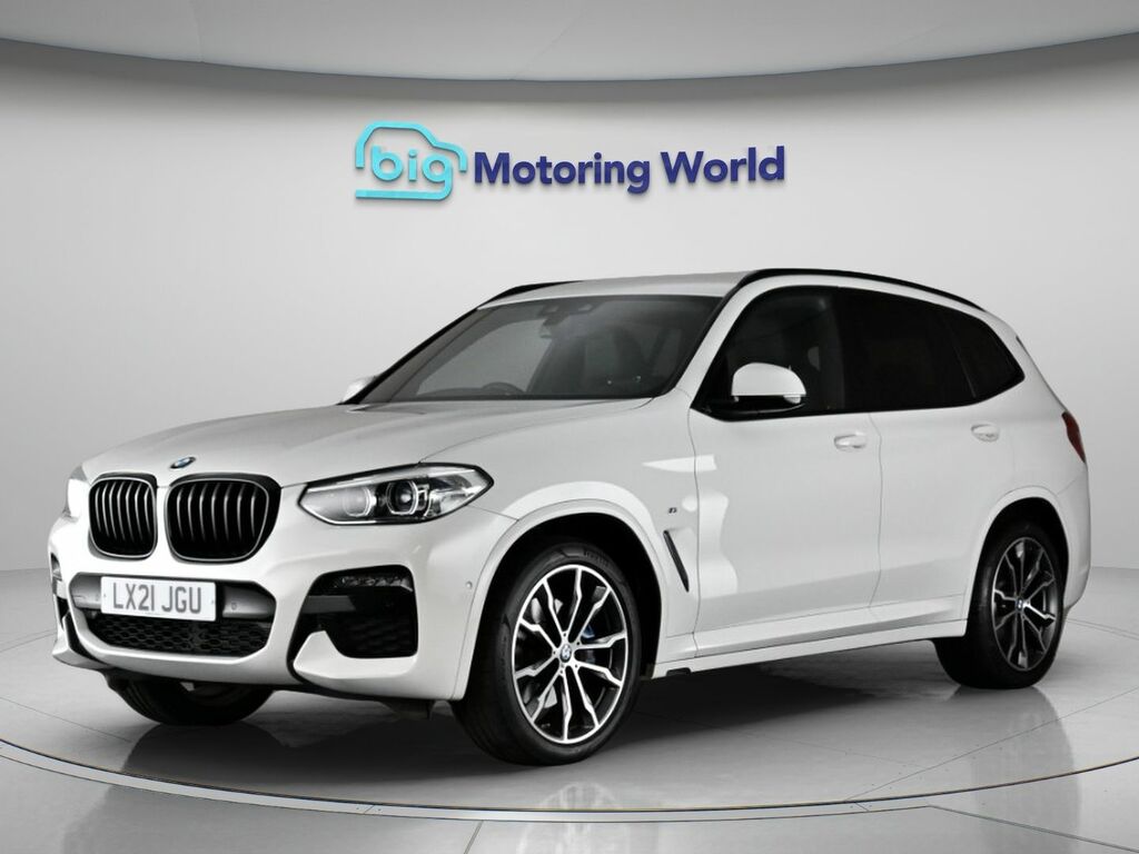 BMW X3 M M Sport LX21JGU White #3