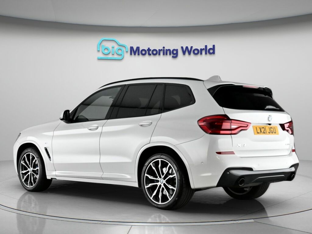 BMW X3 M M Sport LX21JGU White #5