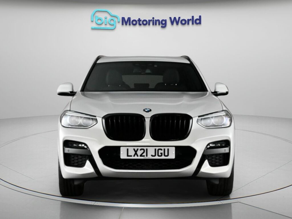 BMW X3 M M Sport LX21JGU White #2