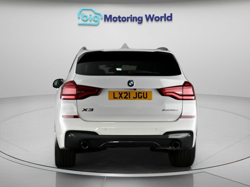 BMW X3 M M Sport LX21JGU White #6