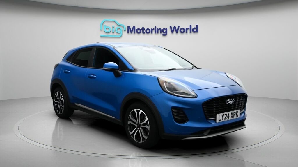 Ford Puma Titanium Blue