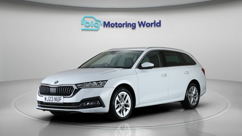 Skoda Octavia Se L White #3