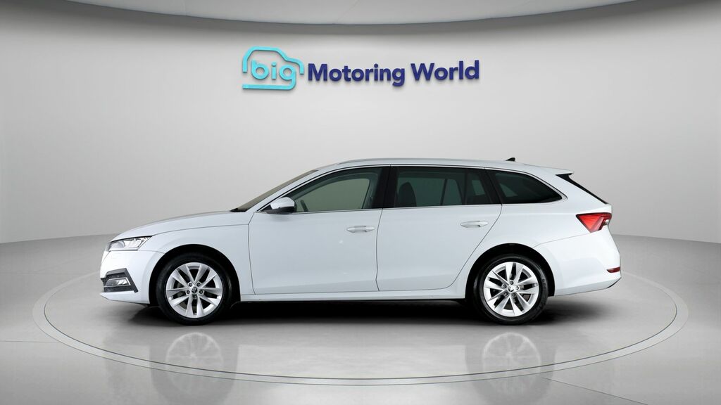 Skoda Octavia Se L White #4