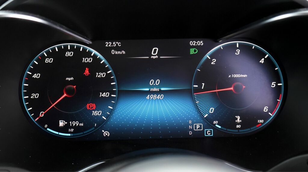 Mercedes-Benz C Class 2.0 C300 Amg Line Night Edition Premium G-tronic Grey #10