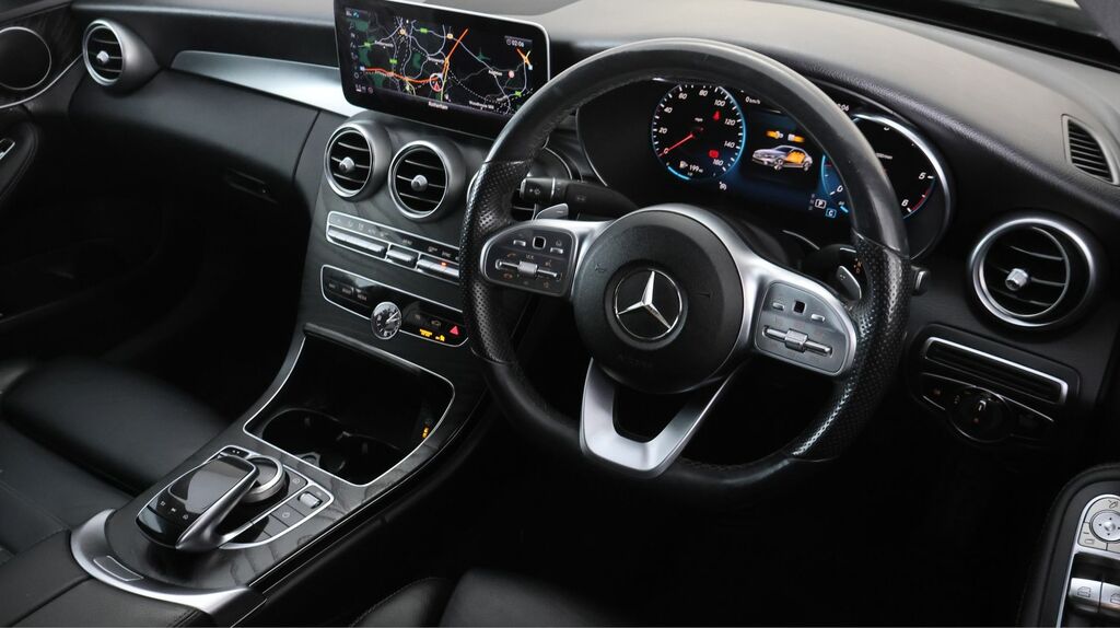 Mercedes-Benz C Class 2.0 C300 Amg Line Night Edition Premium G-tronic Grey #9