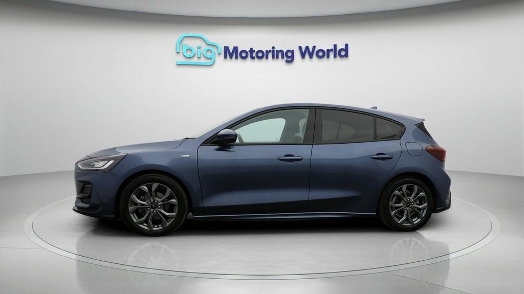 Ford Focus St-line Blue #4