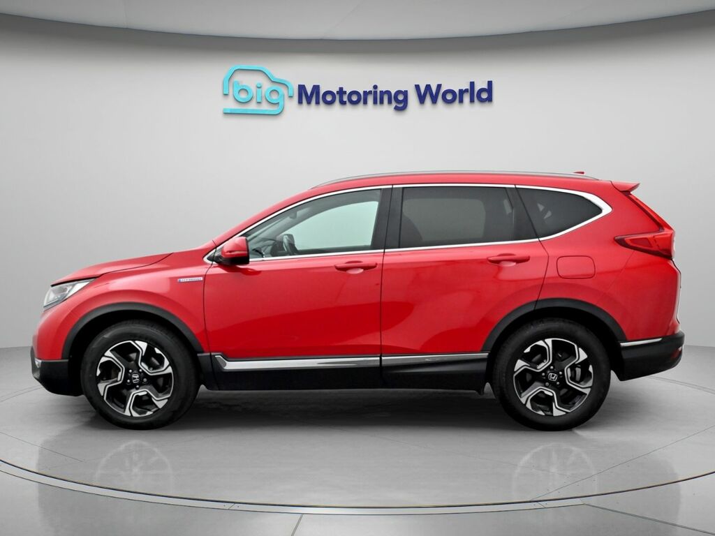 Honda Cr-V Ex Red #4