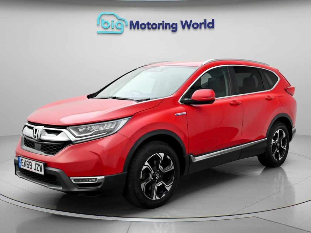 Honda Cr-V Ex Red #3