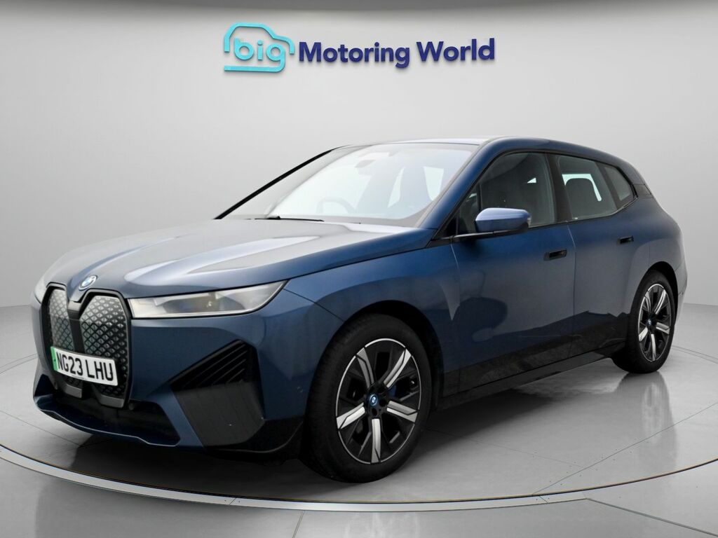 BMW iX M Sport Blue #3