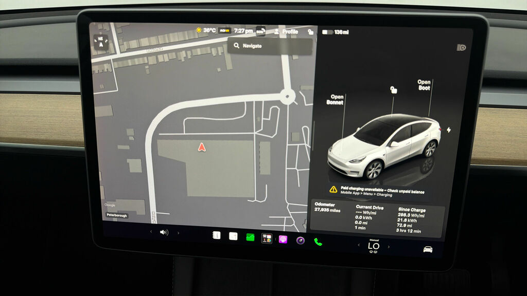 Tesla Model Y Long Range AJ22KOB White #3