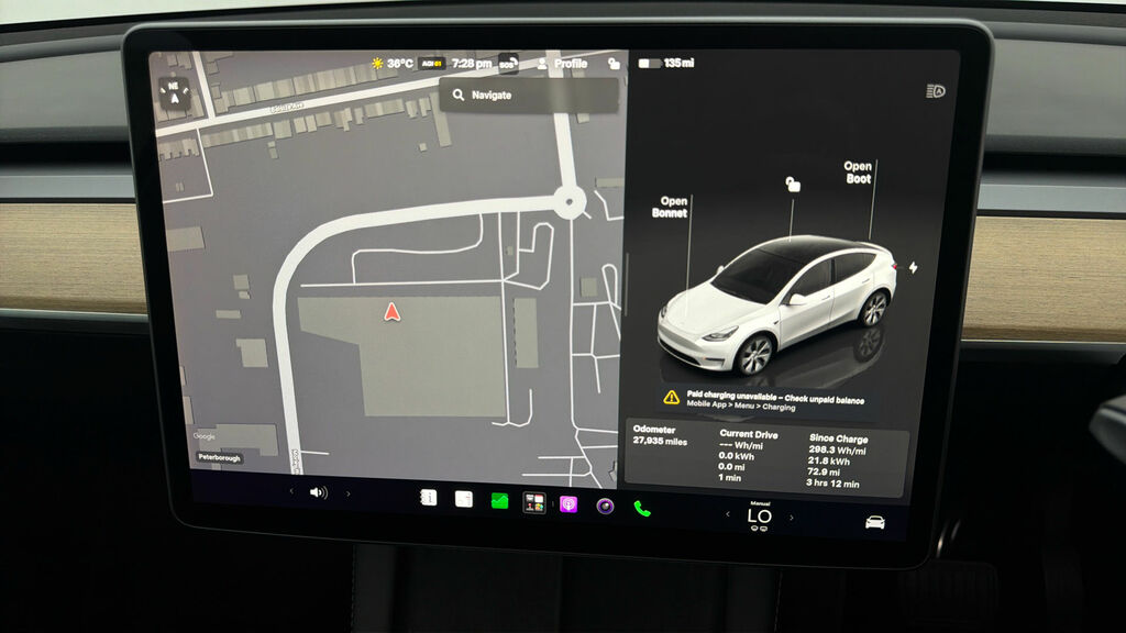 Tesla Model Y Long Range AJ22KOB White #2