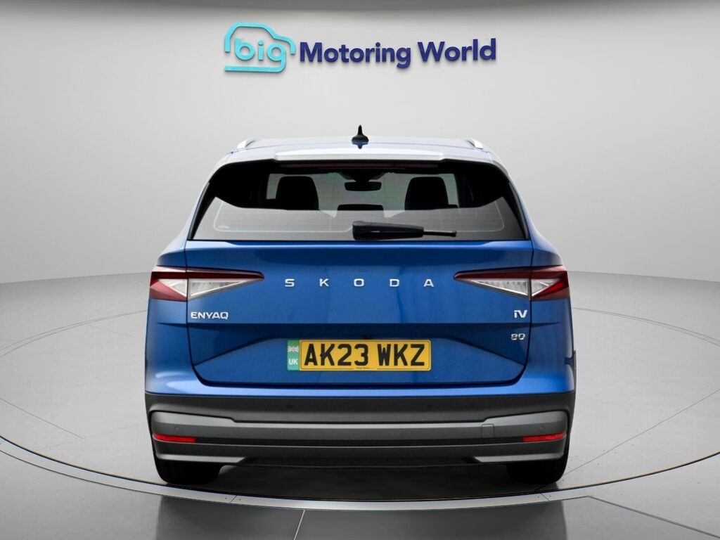 Skoda ENYAQ 80 Blue #6