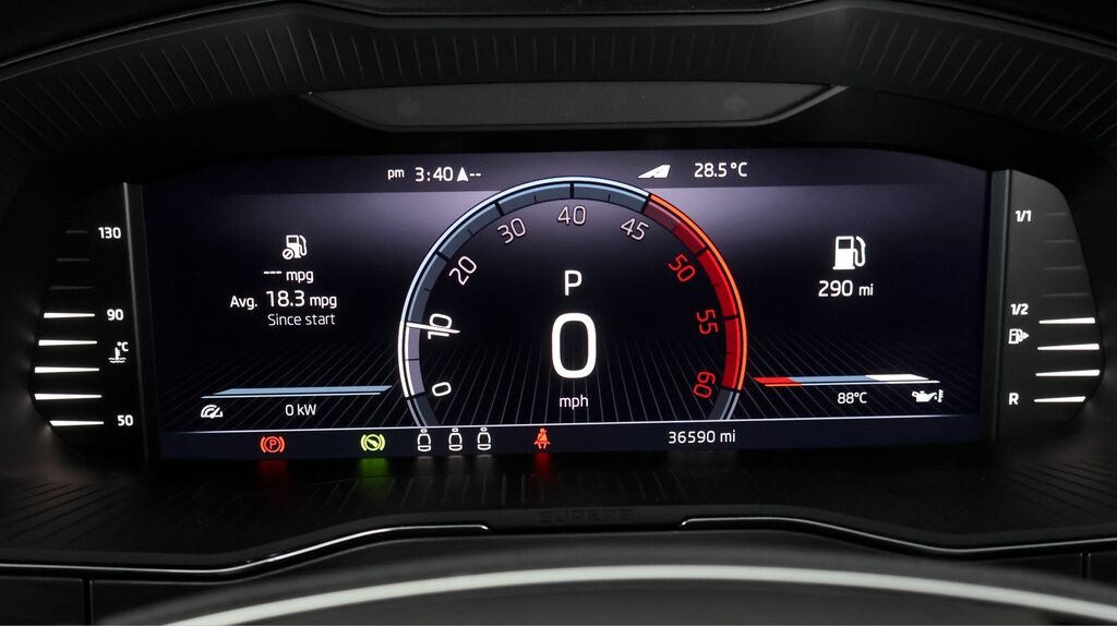 Skoda Superb Skoda Estate 1.5 Tsi Se L Dsg Black #10
