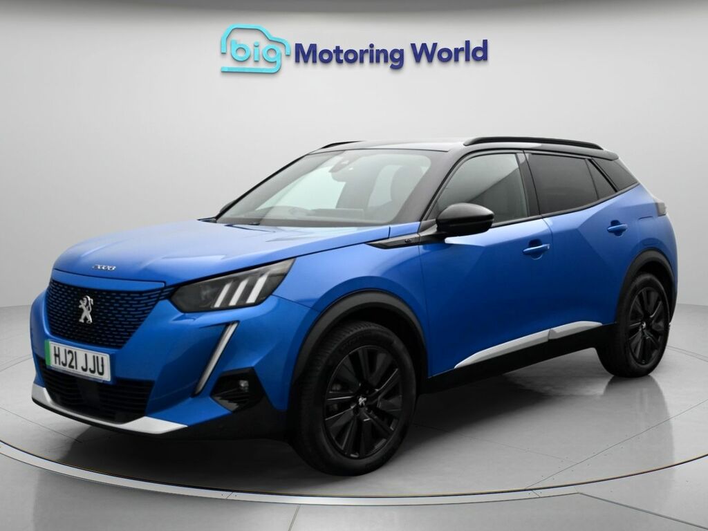 Peugeot e-2008 Gt Premium Blue #3