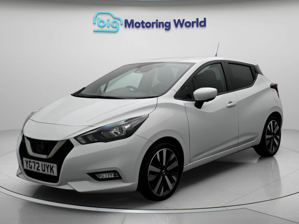 Nissan Micra Tekna White #3