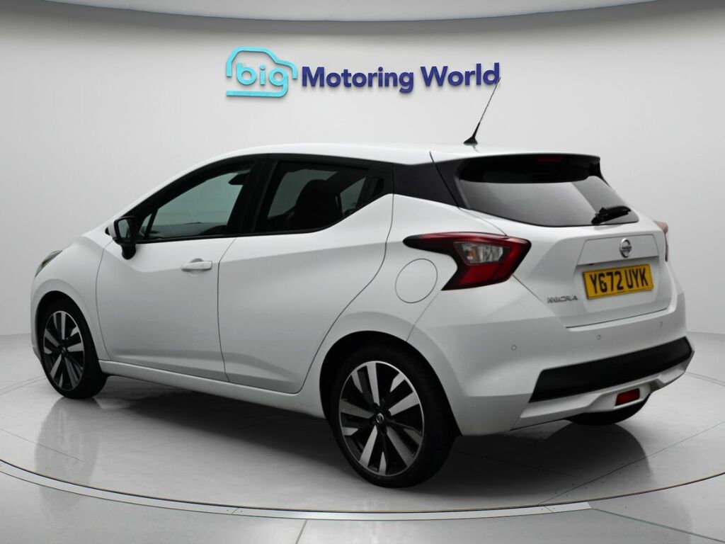 Nissan Micra Tekna White #5