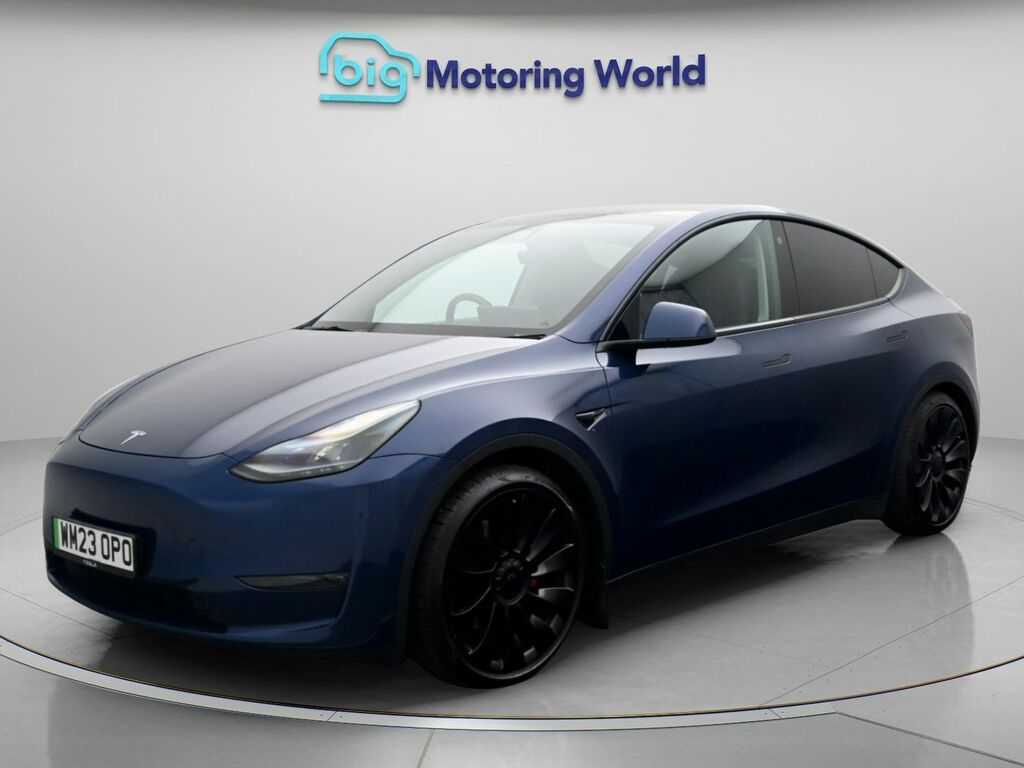 Tesla Model Y Performance WM23OPO Blue #3