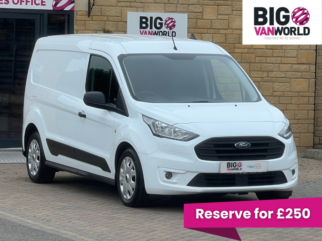 Ford Transit Connect 230 Tdci 100 L2h1 Trend Ecoblue Lwb Low Roof 2304 White