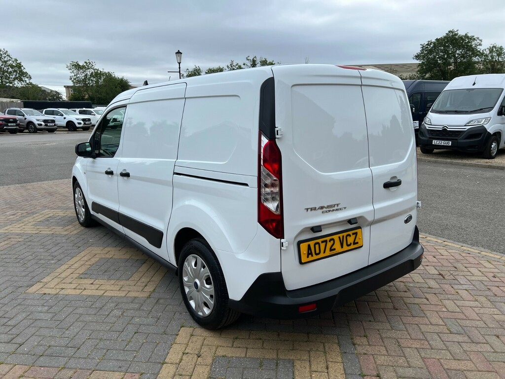Ford Transit Connect 230 Tdci 100 L2h1 Trend Ecoblue Lwb Low Roof 2304 AO72VCZ White #5