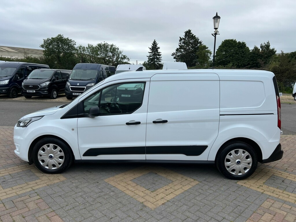 Ford Transit Connect 230 Tdci 100 L2h1 Trend Ecoblue Lwb Low Roof 2304 AO72VCZ White #6