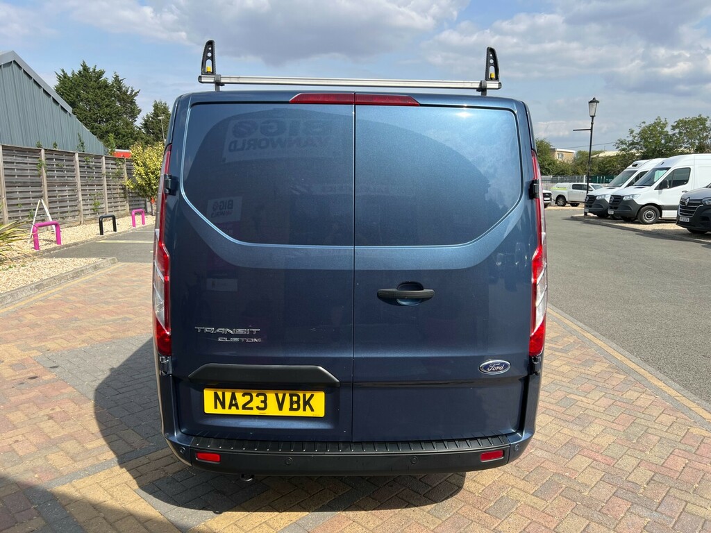 Ford Transit Custom 280 Tdci 130 L1h1 Trend Ecoblue Swb Low Roof Fwd NA23VBK Blue #4