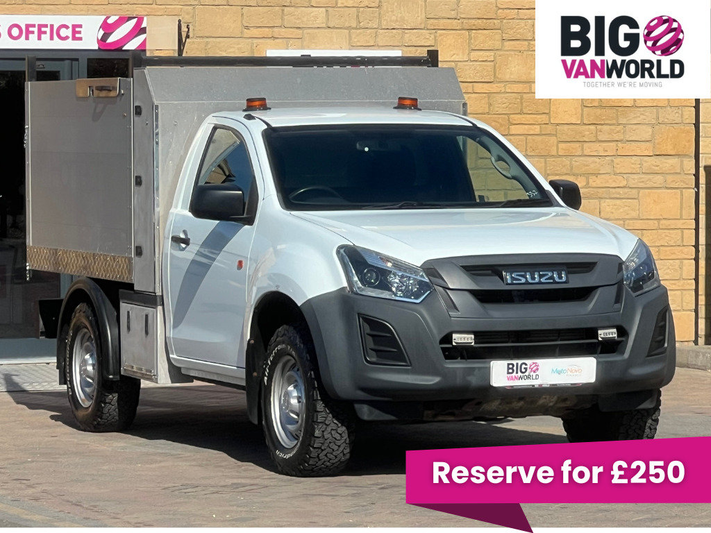 Isuzu D-Max Td 163 4Wd Single Cab Alloy Arborist Tipper 23327 White