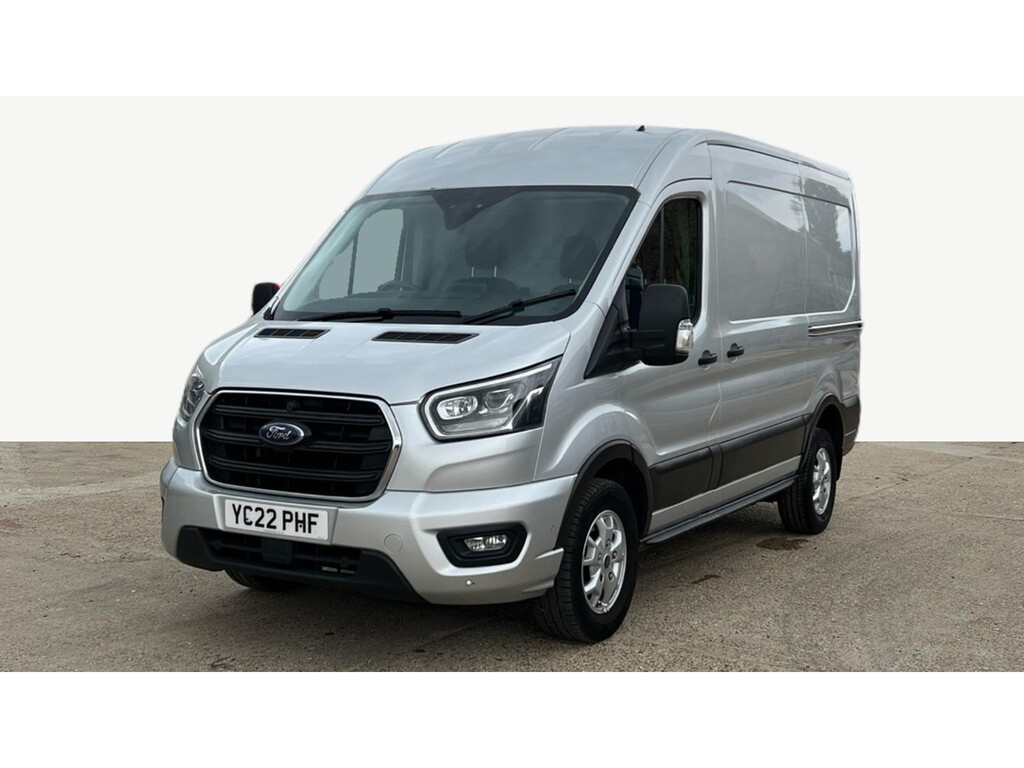 Ford Transit Custom 350 Tdci 185 L2h2 Limited Ecoblue Mwb Medium Roof YC22PHF Silver #5