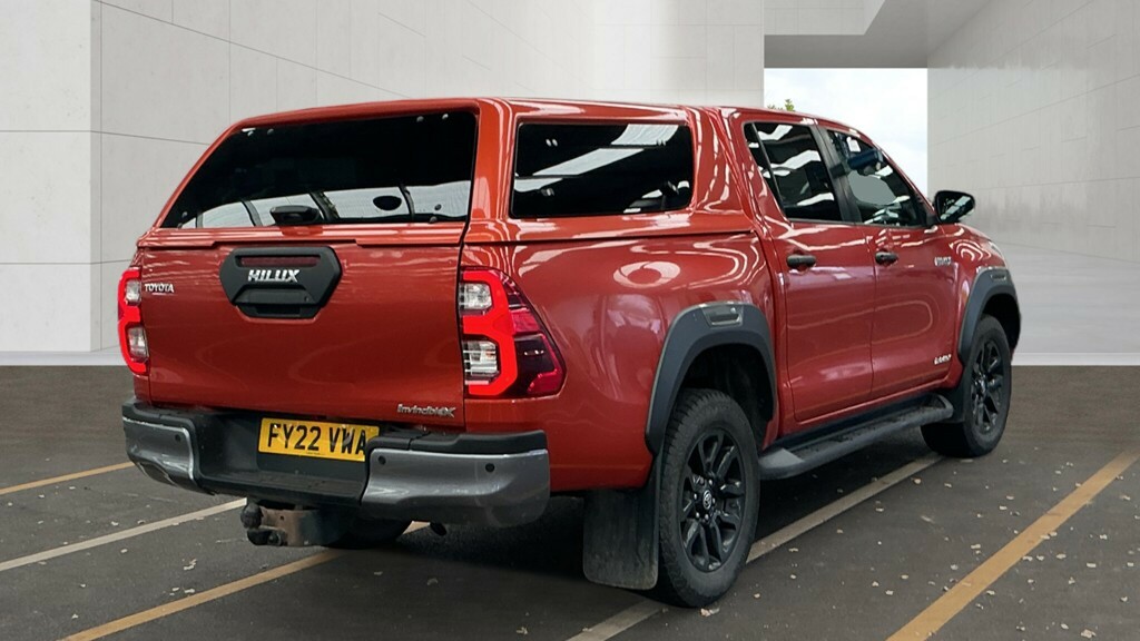 Toyota HILUX D-4d 204 Invincible X 4Wd Double Cab With Truckman Orange #3
