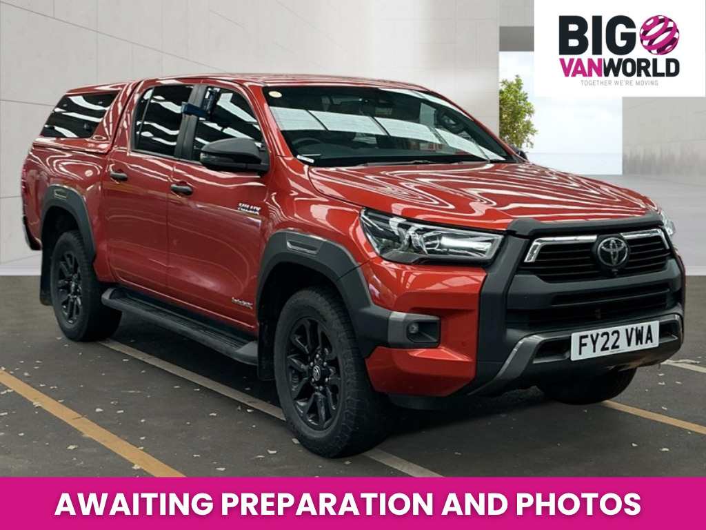 Toyota HILUX D-4d 204 Invincible X 4Wd Double Cab With Truckman Orange