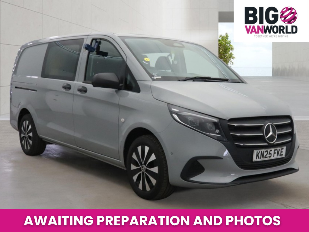 Mercedes-Benz Vito 119 Cdi 190 L2h1 Select 9G-tronic Double Cab 6 Sea Grey