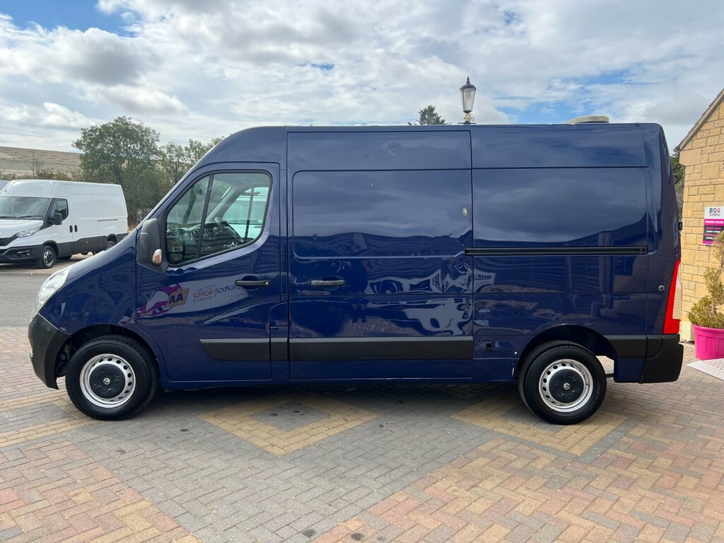 Vauxhall Movano F3500 Cdti 130 L2h2 Mwb Medium Roof Fwd 23450 Blue #6