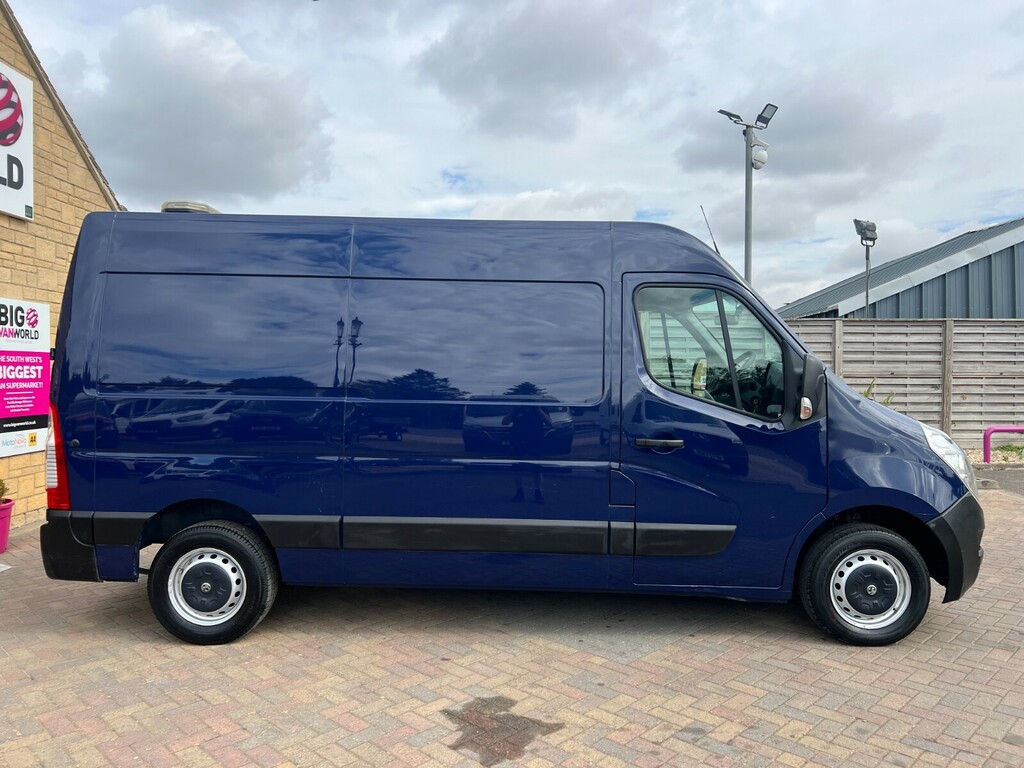 Vauxhall Movano F3500 Cdti 130 L2h2 Mwb Medium Roof Fwd 23450 Blue #2