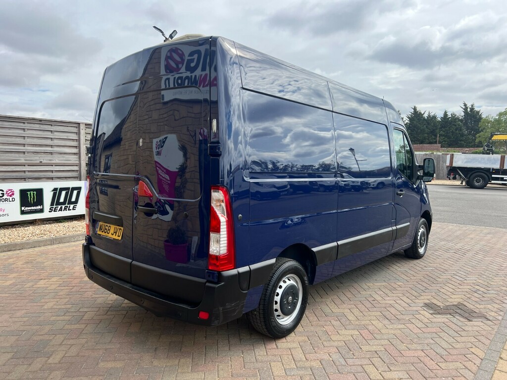 Vauxhall Movano F3500 Cdti 130 L2h2 Mwb Medium Roof Fwd 23450 Blue #3
