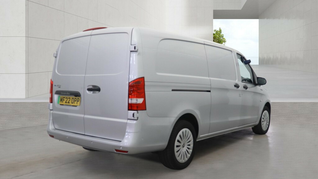 Mercedes-Benz eVito Evito 41Kwh 115 L2h1 Pure Lwb Low Roof Fwd Silver #3