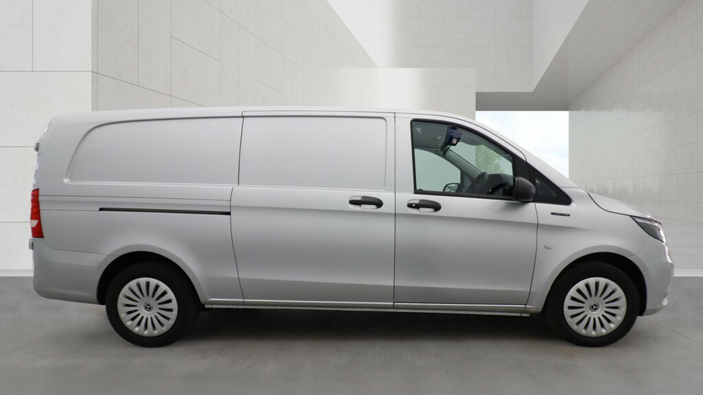 Mercedes-Benz eVito Evito 41Kwh 115 L2h1 Pure Lwb Low Roof Fwd Silver #2