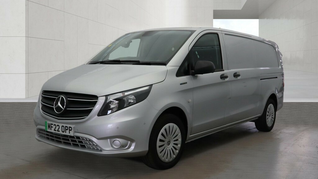 Mercedes-Benz eVito Evito 41Kwh 115 L2h1 Pure Lwb Low Roof Fwd Silver #6