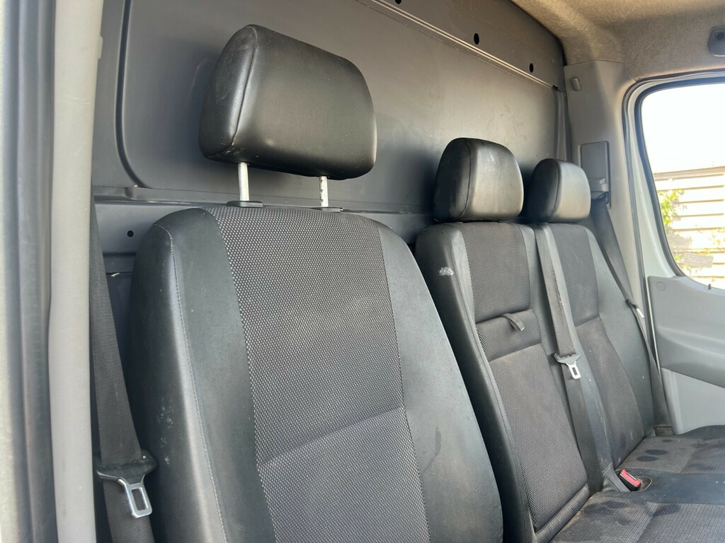 Mercedes-Benz Sprinter 313 Cdi 129 3 Seat Double Cab Alloy Tipper White #5