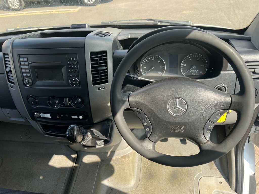Mercedes-Benz Sprinter 313 2.1 Cdi 3.5T Lwb High Roof Large Van Fsh Drive Silver #7