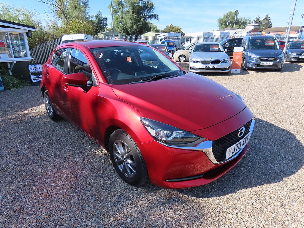 Mazda 2 1.5 Skyactiv-g Mhev Se-l Hatchback Manu Red