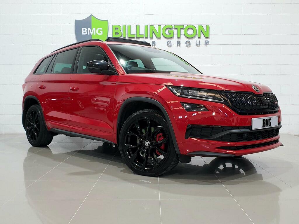 Skoda Kodiaq 2.0 Bitdi Vrs Dsg 4Wd Euro 6 Ss 7 Seat Red