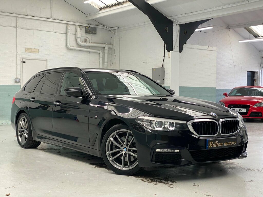 BMW 5 Series 2.0 520D M Sport Touring Euro 6 Ss Black