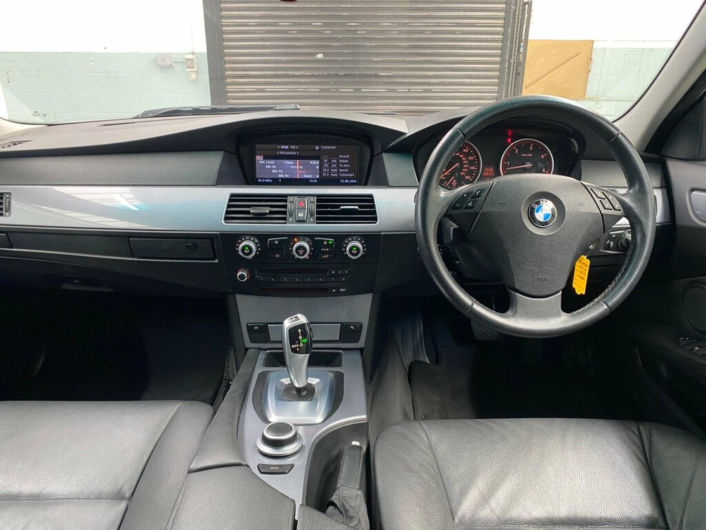 BMW 5 Series Saloon 2.5 523I M Sport Steptronic Euro 4 200 Black #20