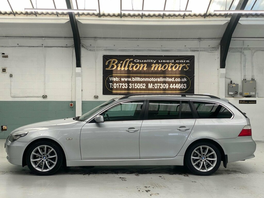 BMW 5 Series 3.0 525D Se Touring Steptronic Euro 4 Silver #6