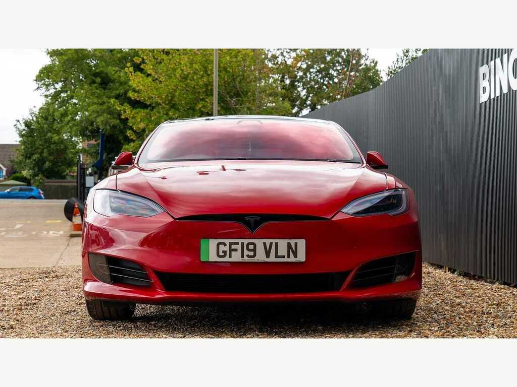 Tesla Model S P100d Red #2