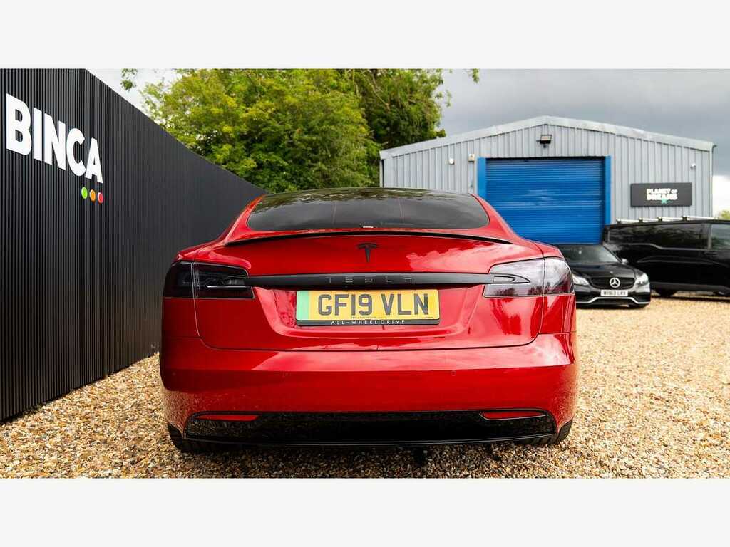 Tesla Model S P100d Red #6